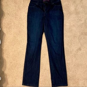 Dark wash jeans